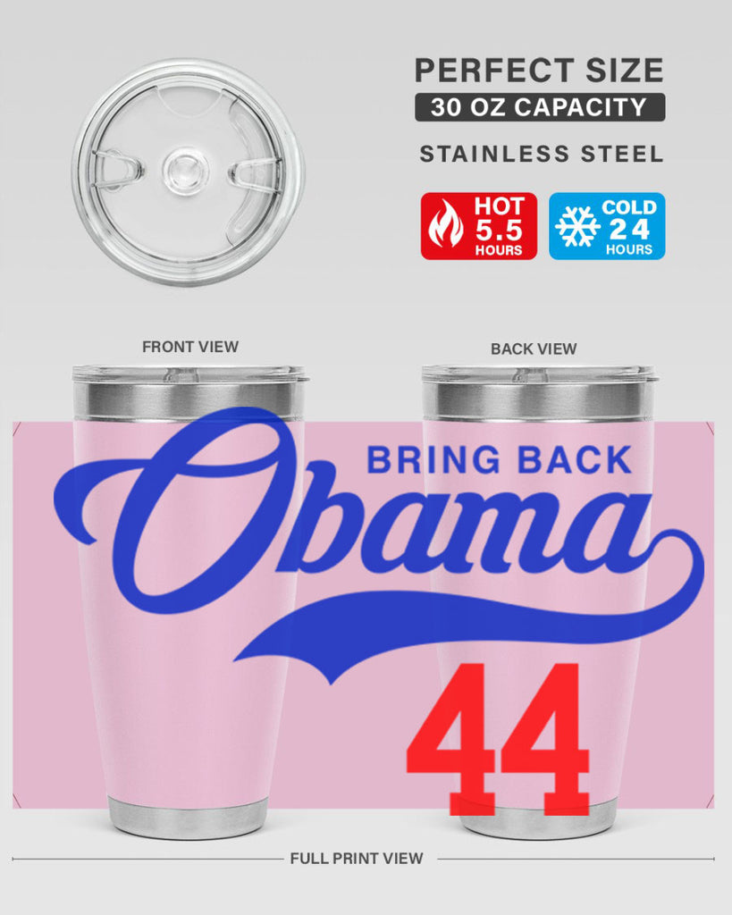 bring back obama jersey 191#- black words phrases- Cotton Tank
