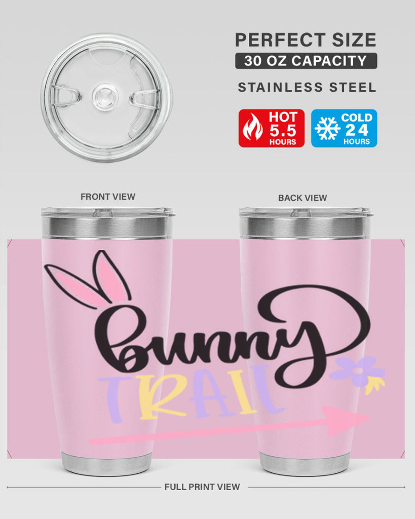 bunny trail 67#- easter- Tumbler