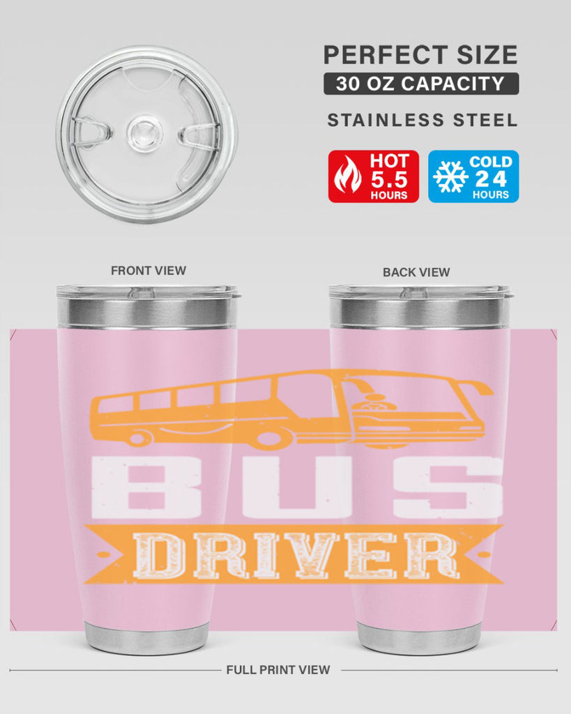 bus driver Style 40#- bus driver- tumbler