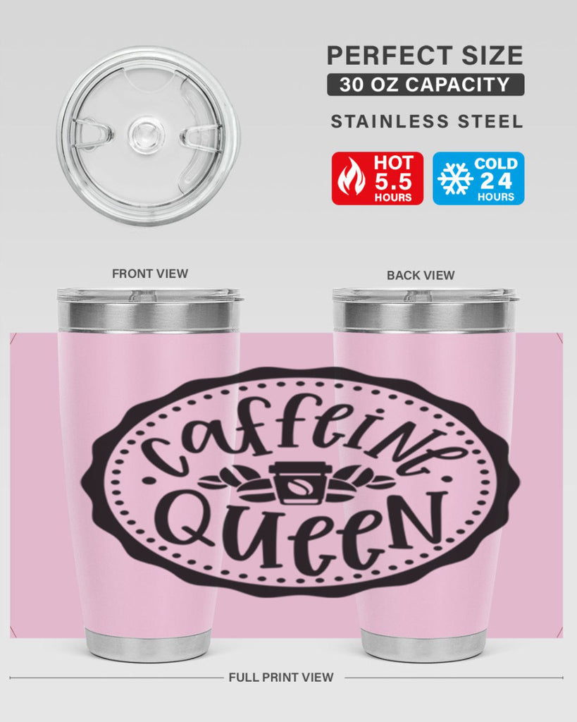 caffeine queen 185#- coffee- Tumbler