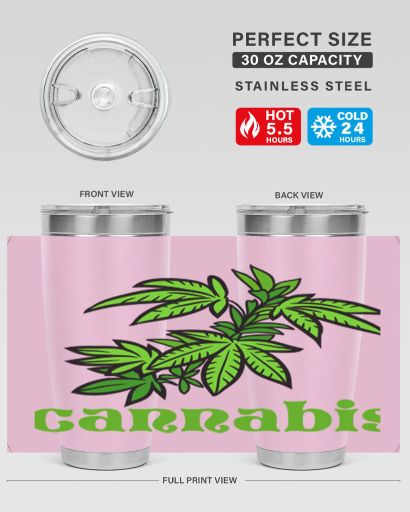 cannabis 38#- marijuana- Tumbler