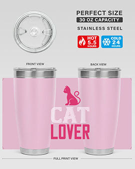 cat lover Style 33#- cat- Tumbler
