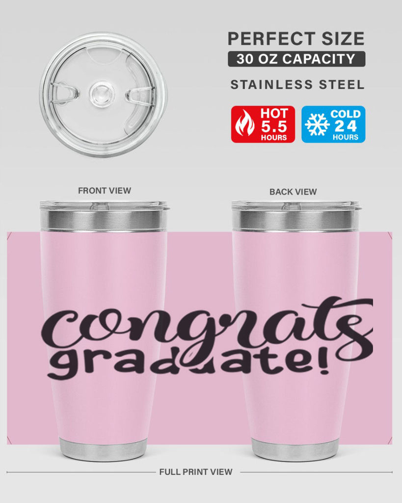 congrats graduate! 2#- graduation- Tumbler