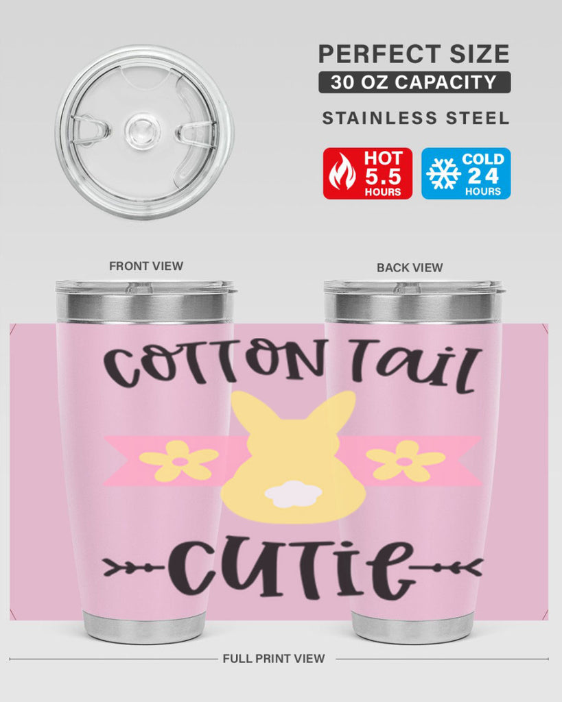 cotton tail cutie 63#- easter- Tumbler