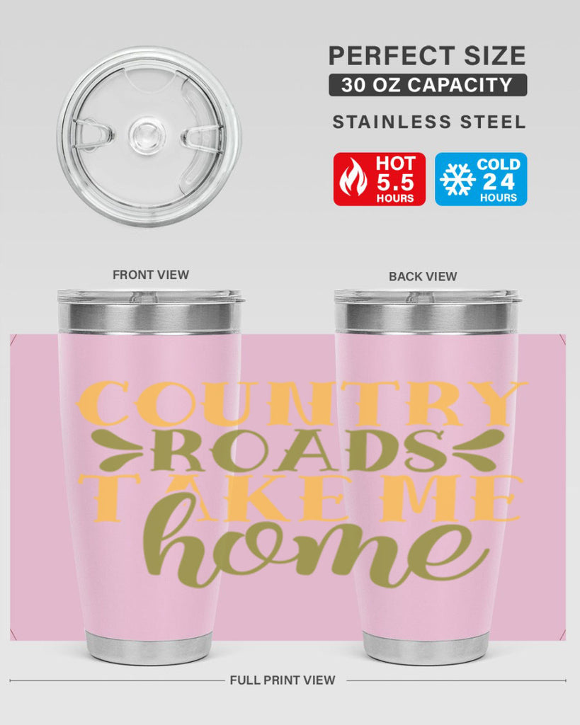 country roads take me home 19#- farming and gardening- Tumbler