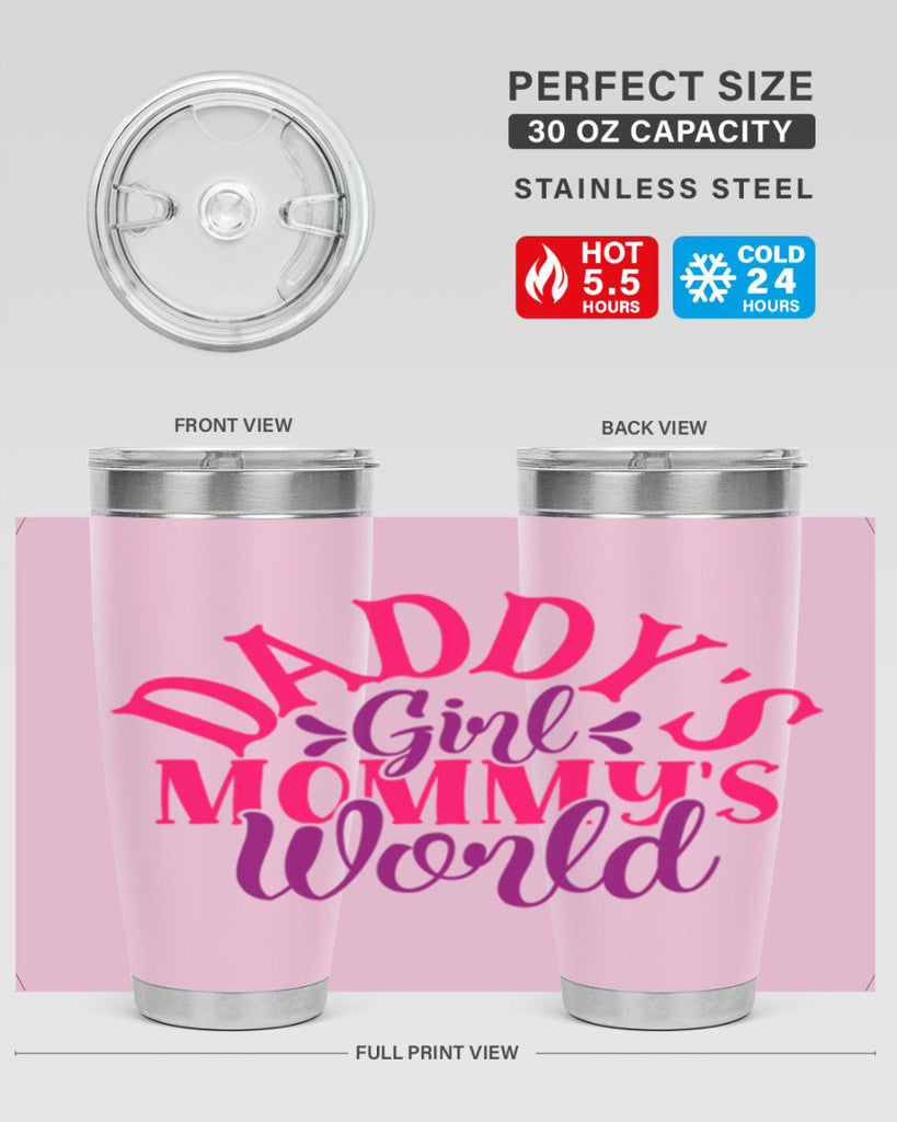 daddys girl mommys world 269#- mom- Tumbler