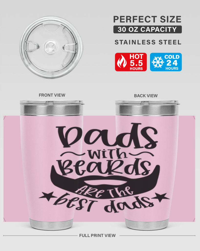 dads with beards are the best dads 53#- fathers day- Tumbler
