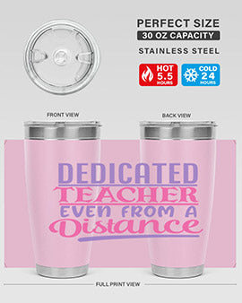 dedicated teacher even from a distance Style 53#- corona virus- Cotton Tank