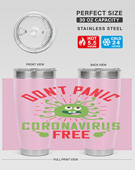 dont panic coronavirus free Style 43#- corona virus- Cotton Tank