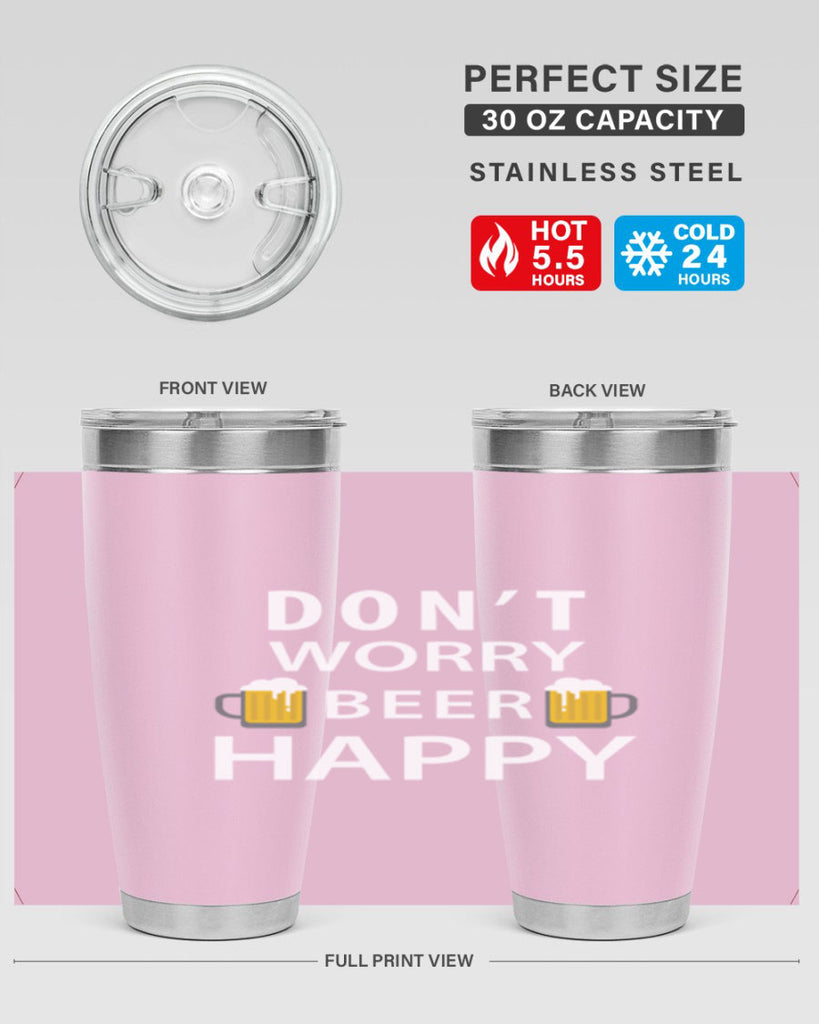 dont worry 94#- beer- Tumbler