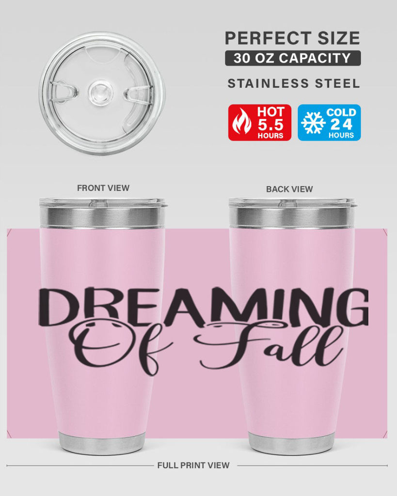 dreaming of fall 71#- fall- Tumbler