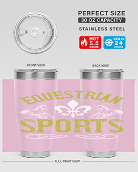 equestrian sports Style 55#- horse- Tumbler