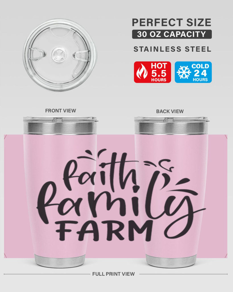 faith family farm 44#- family- Tumbler