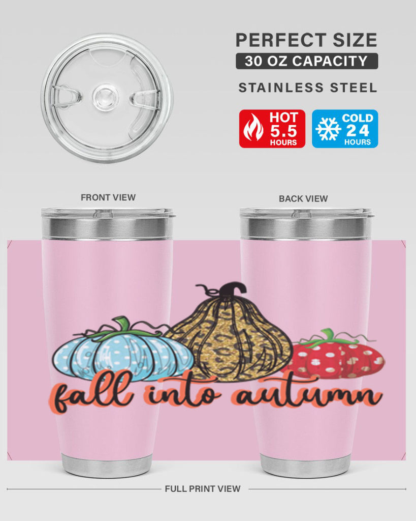 fall into autumn 105#- fall- Tumbler