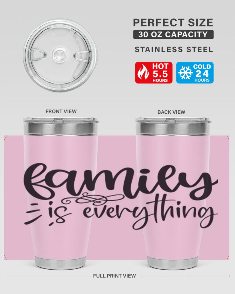 family is everything 72#- home- Tumbler