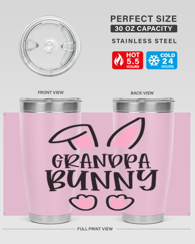 familygrandpa bunny 50#- easter- Tumbler