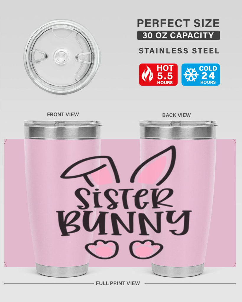 familysister bunny 47#- easter- Tumbler