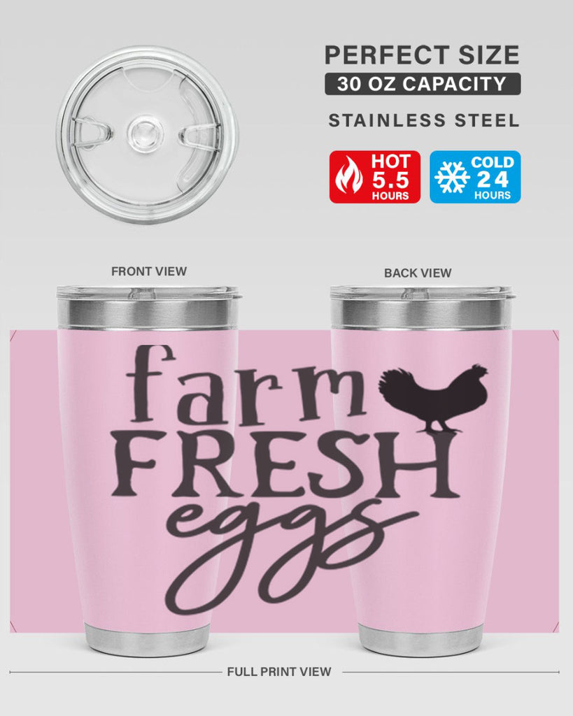 farm fresh eggs 102#- kitchen- Tumbler