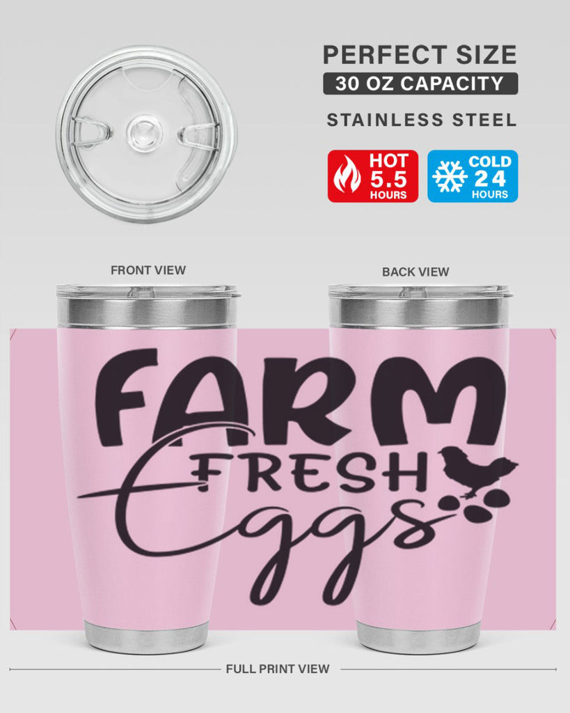 farm fresh eggs 103#- kitchen- Tumbler