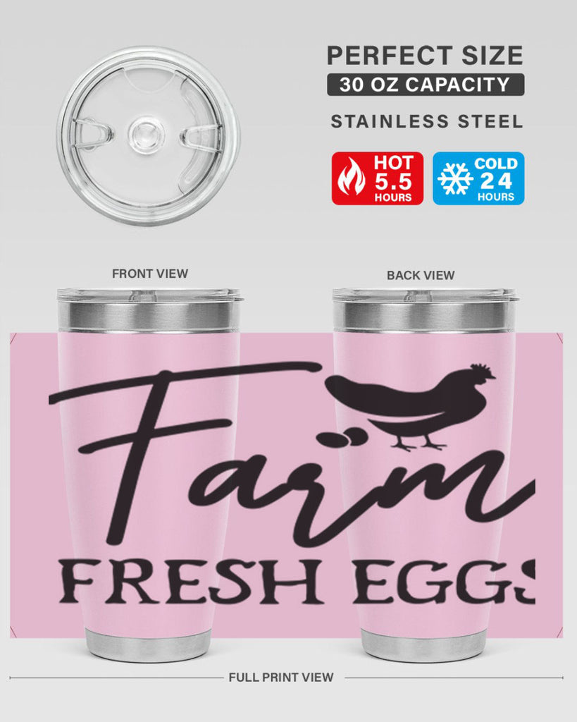 farm fresh eggs design 104#- kitchen- Tumbler
