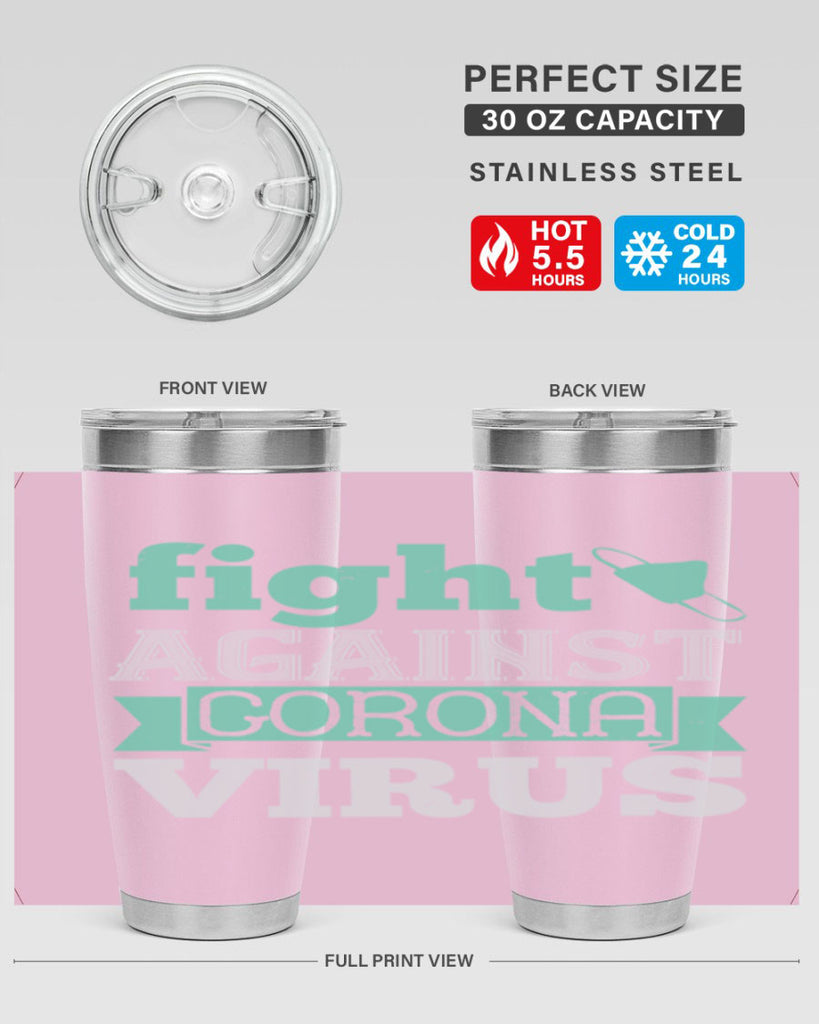 fight against corona virus Style 40#- corona virus- Cotton Tank