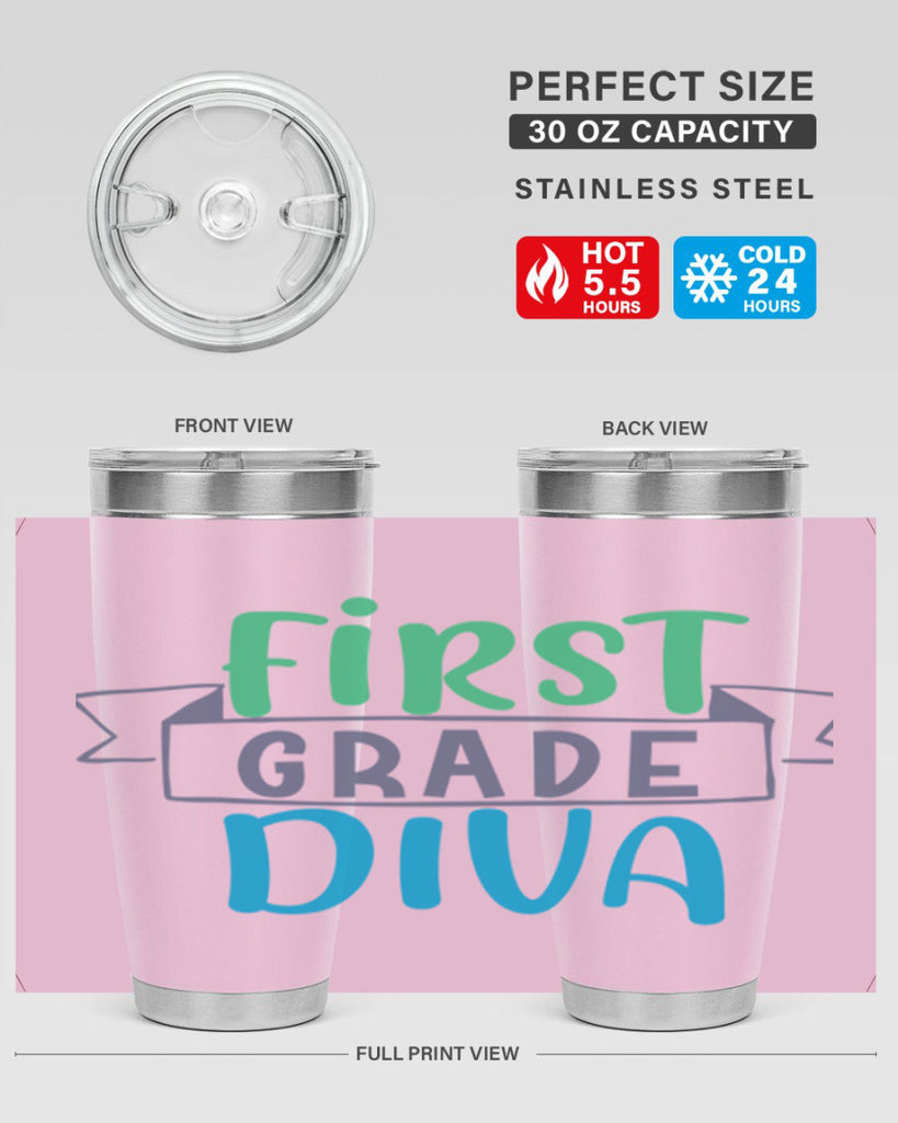 first grade divaa 22#- 1st grade- Tumbler