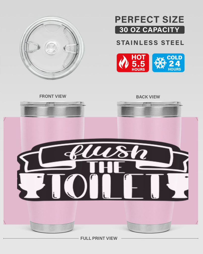 flush the toilet 40#- bathroom- Tumbler