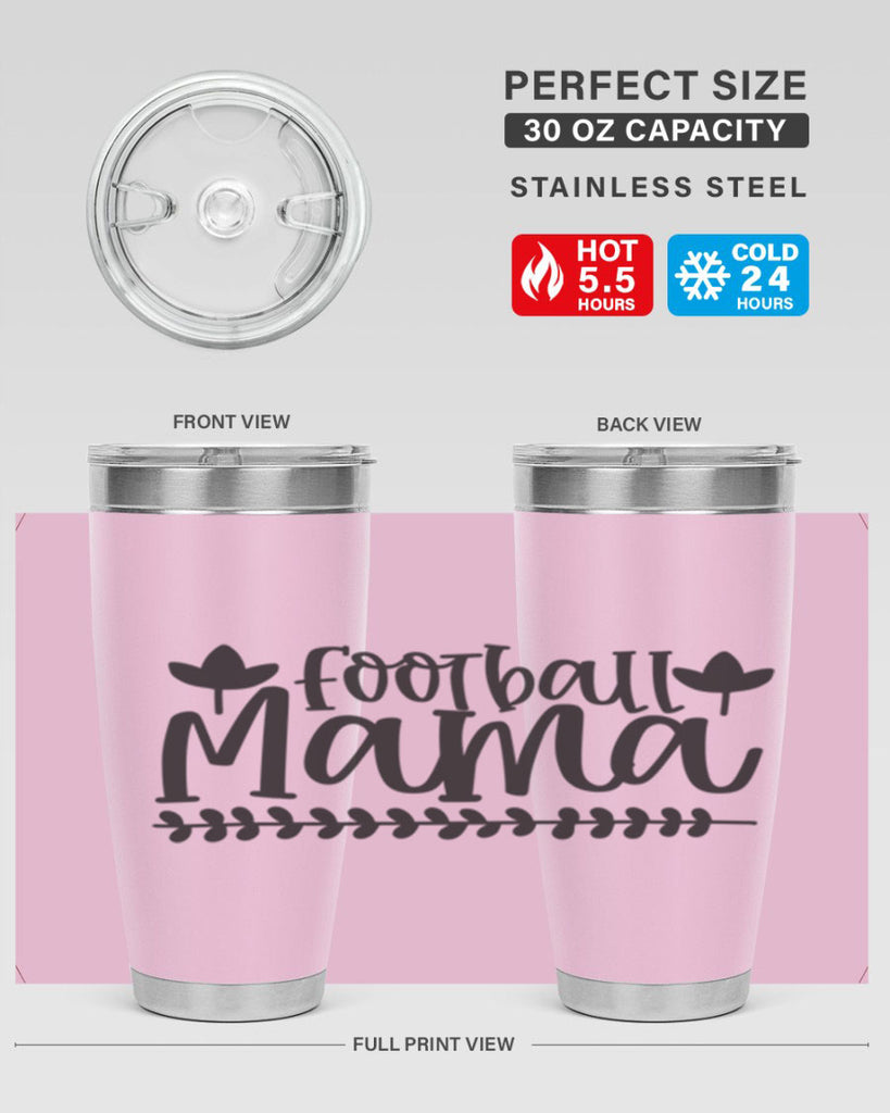 football mama 409#- mom- Tumbler