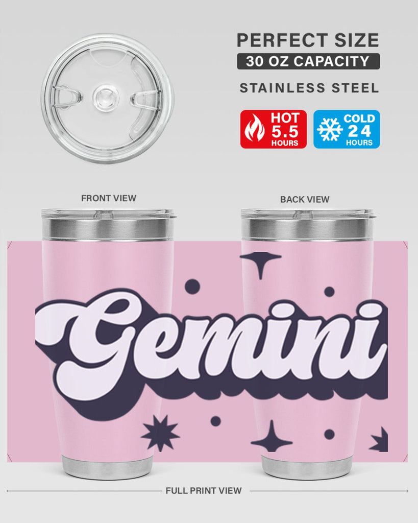 gemini 240#- zodiac- Tumbler