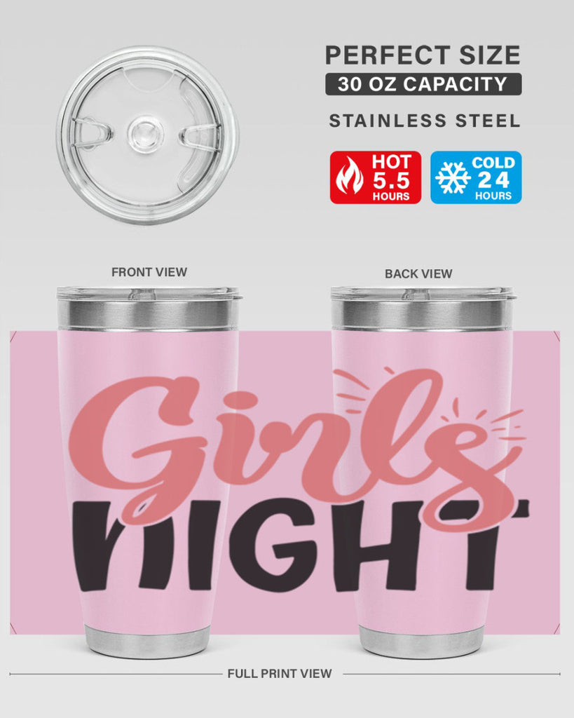 girls night Style 53#- Best Friend- Tumbler