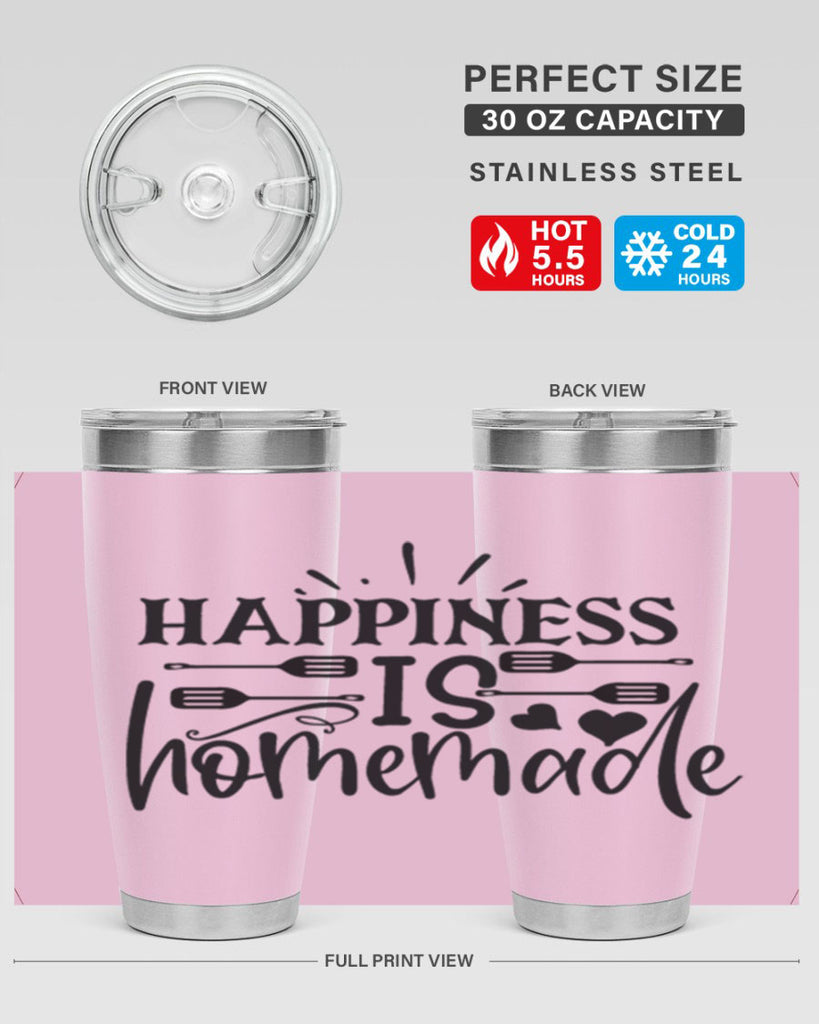 happiness is homemade 32#- family- Tumbler