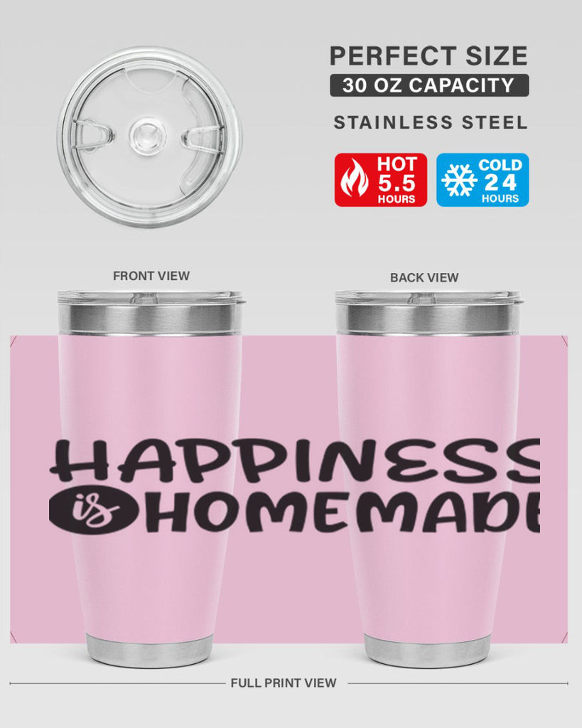 happiness is homemade 40#- home- Tumbler