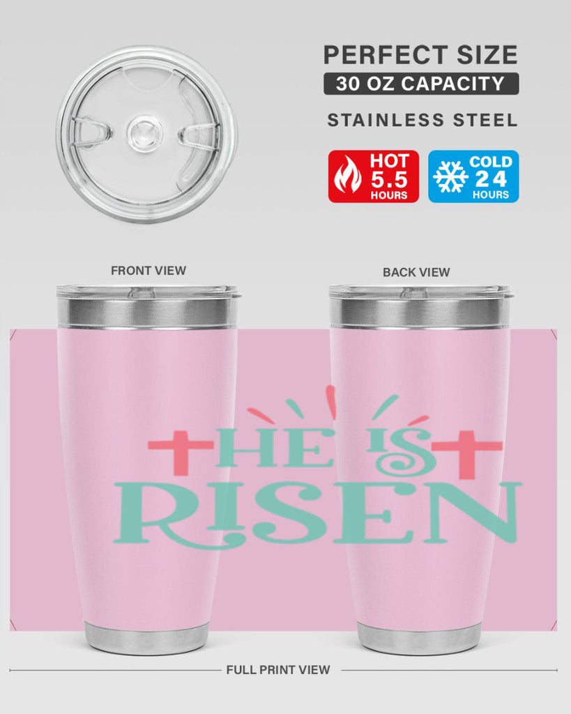 he is risen 118#- easter- Tumbler