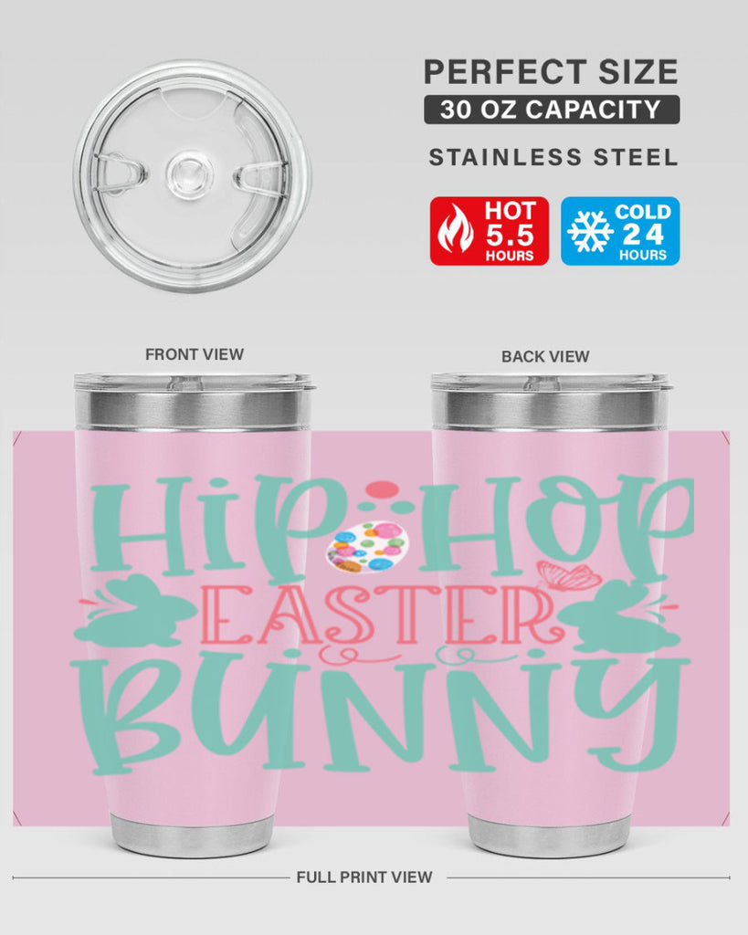 hip hop easter bunny 117#- easter- Tumbler