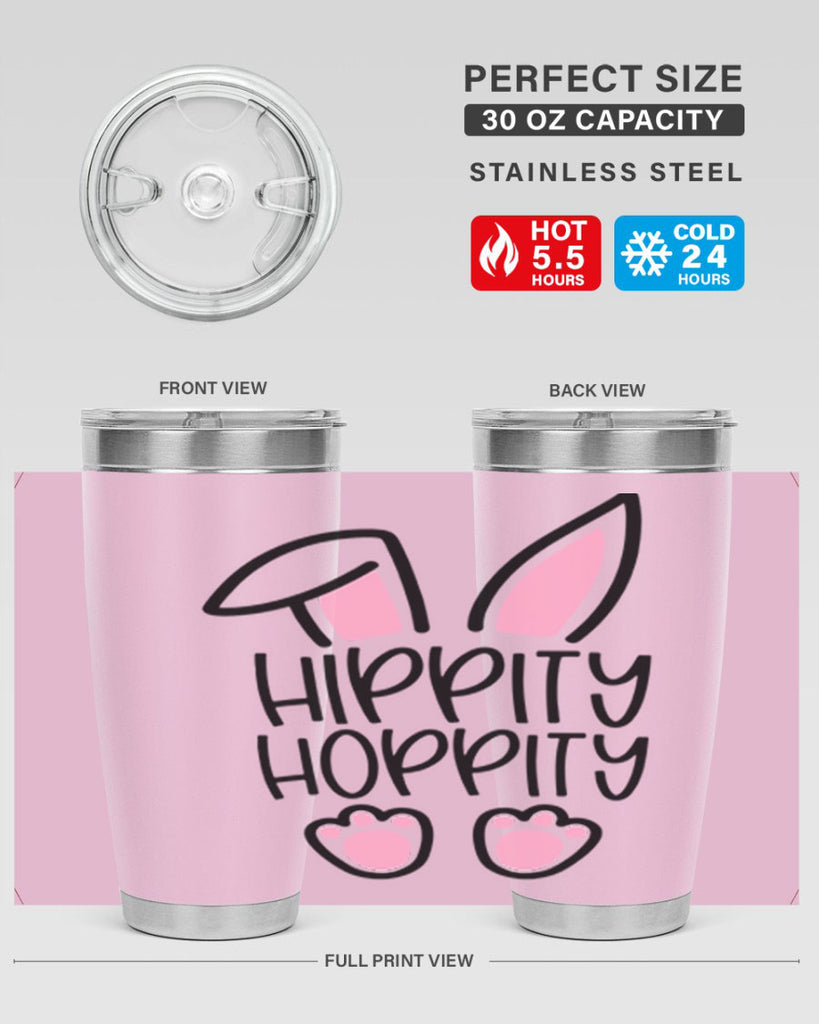 hippity hoppity 28#- easter- Tumbler