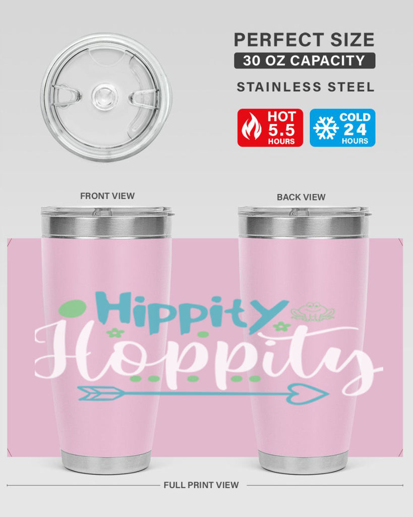 hippity hoppity 75#- easter- Tumbler