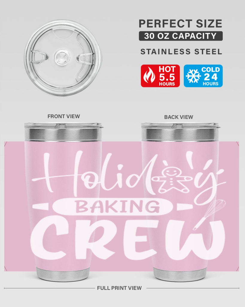 holiday baking crew 34#- kitchen- Tumbler