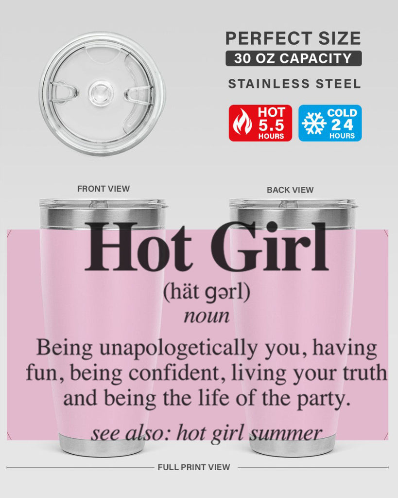 hot girl  summer definition 125#- black words phrases- Cotton Tank