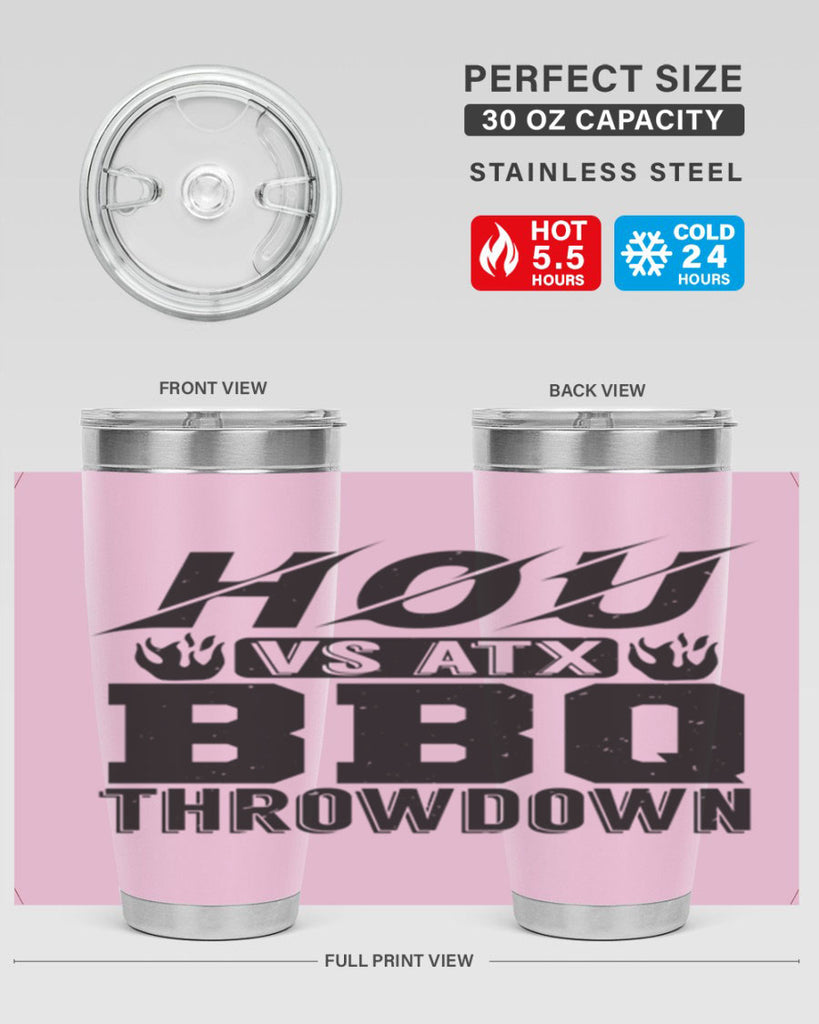 hou vs atx bbq 42#- bbq- Tumbler