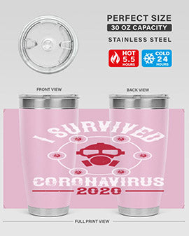 i survived coronavirus Style 32#- corona virus- Cotton Tank