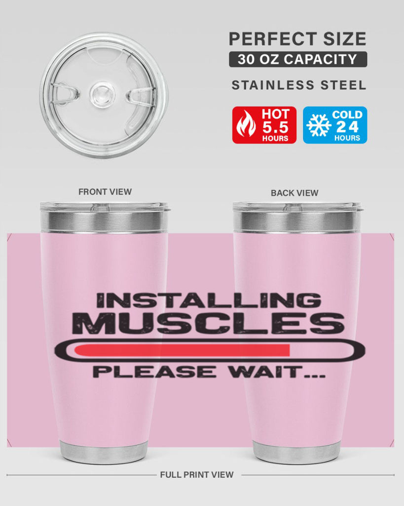 installing muscles please wait 7#- gym- Tumbler