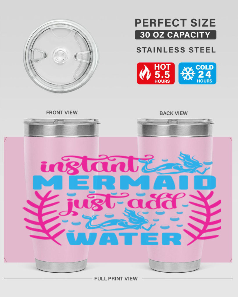 instant mermaid just add water 266#- mermaid- Tumbler