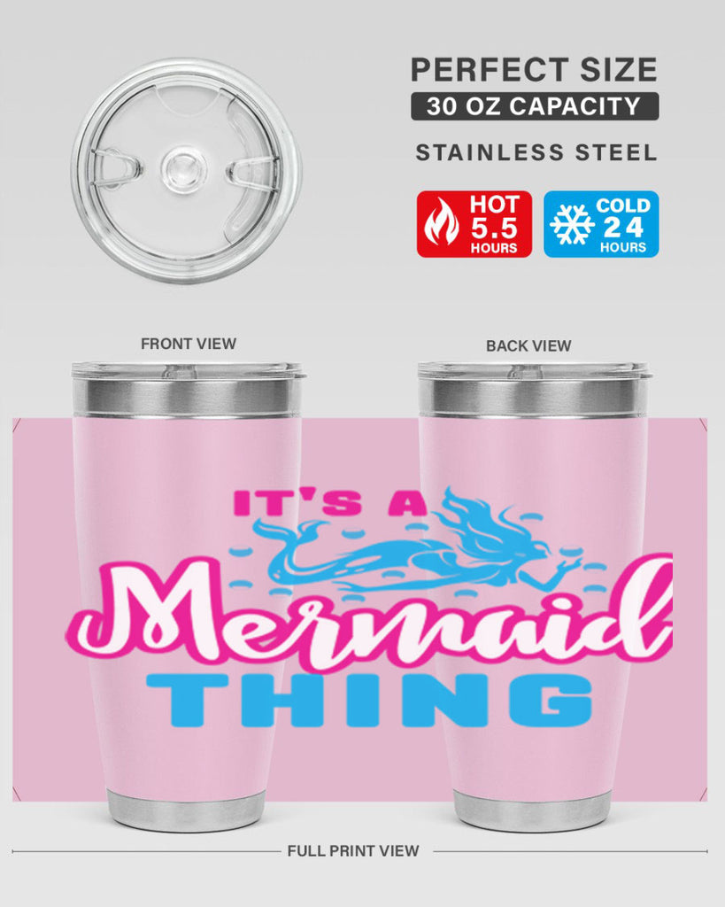 its a mermaid thing 277#- mermaid- Tumbler