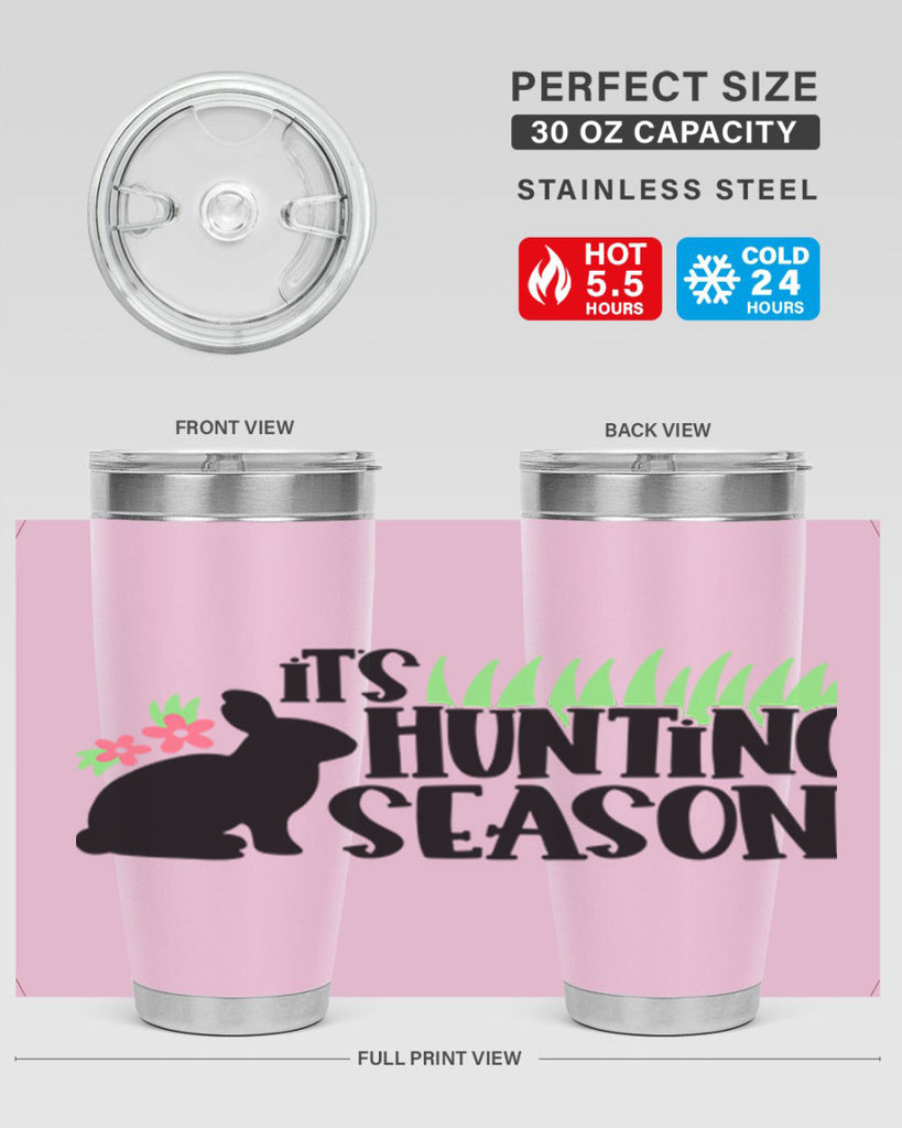 its hunting season 19#- easter- Tumbler