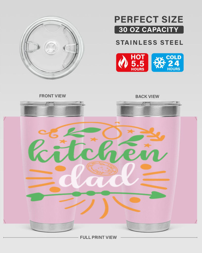 kitchen dad 85#- fathers day- Tumbler