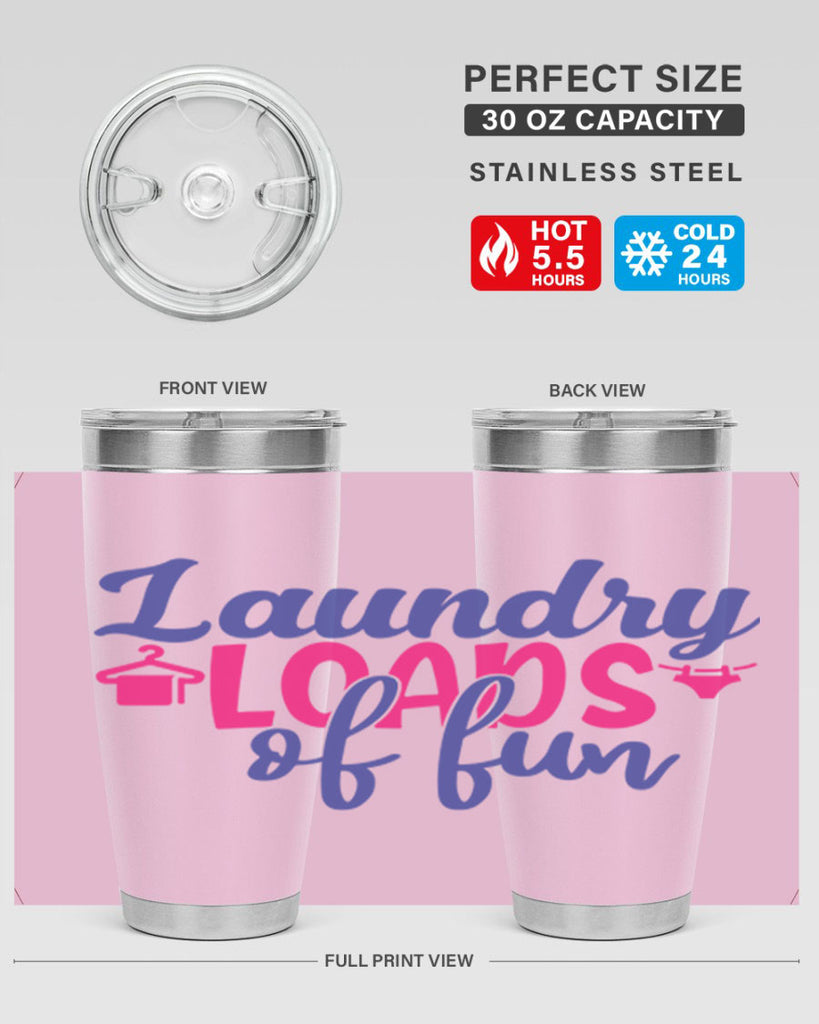 laundry loads of fun 8#- laundry- Tumbler