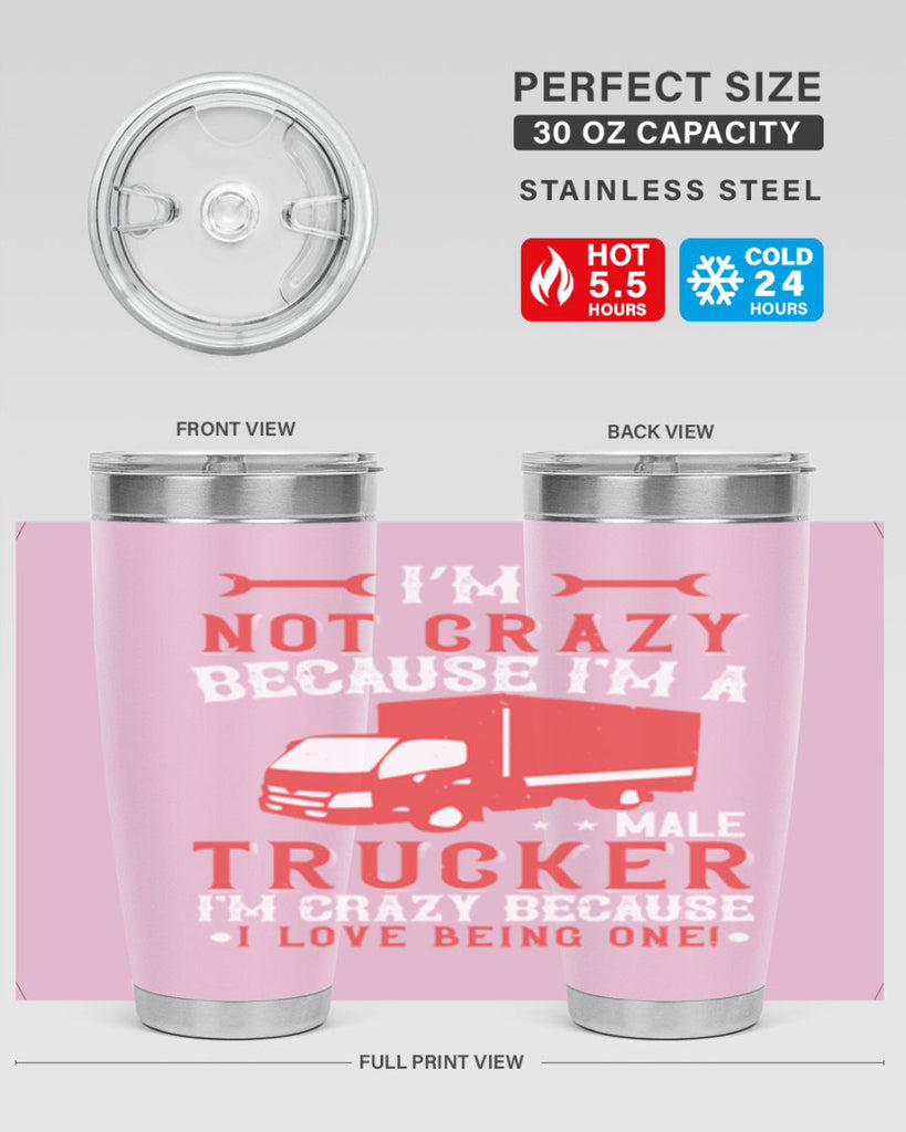 life is full of risks telling me Style 34#- truck driver- tumbler