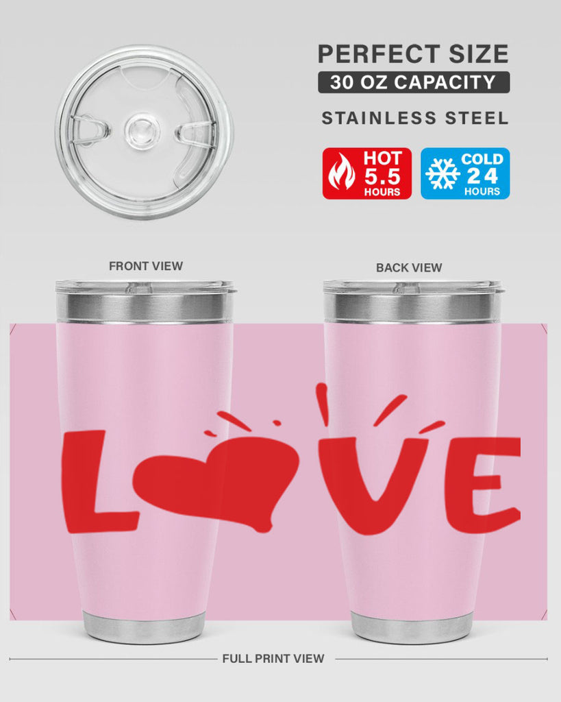 love 75#- valentines day- Tumbler