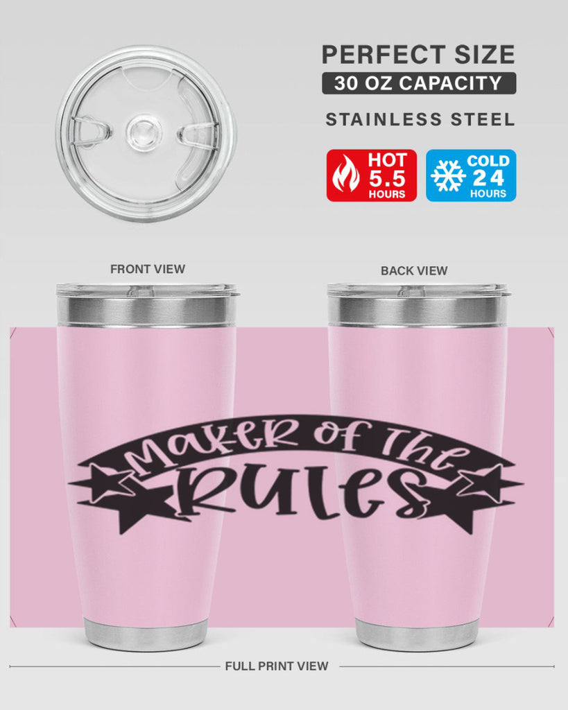 maker of the rules 31#- fathers day- Tumbler