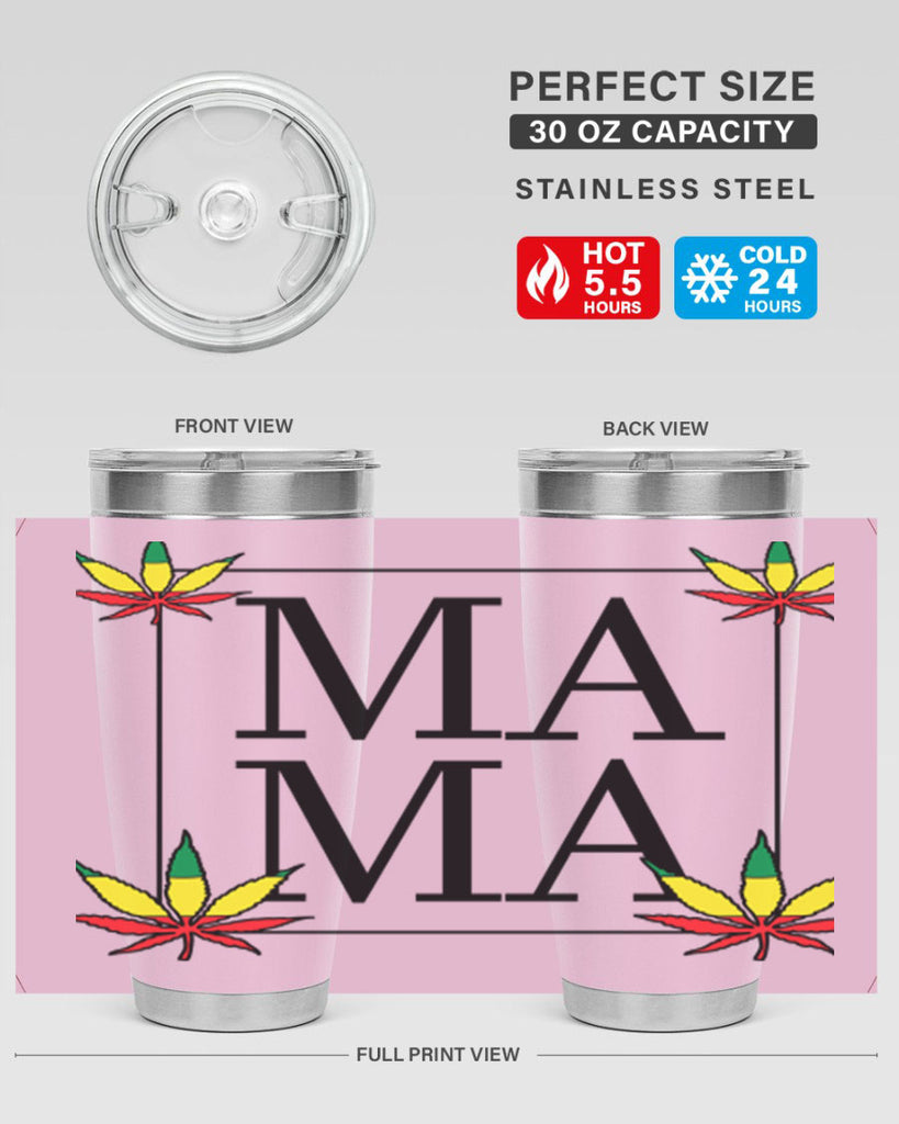 mama weed 197#- marijuana- Tumbler